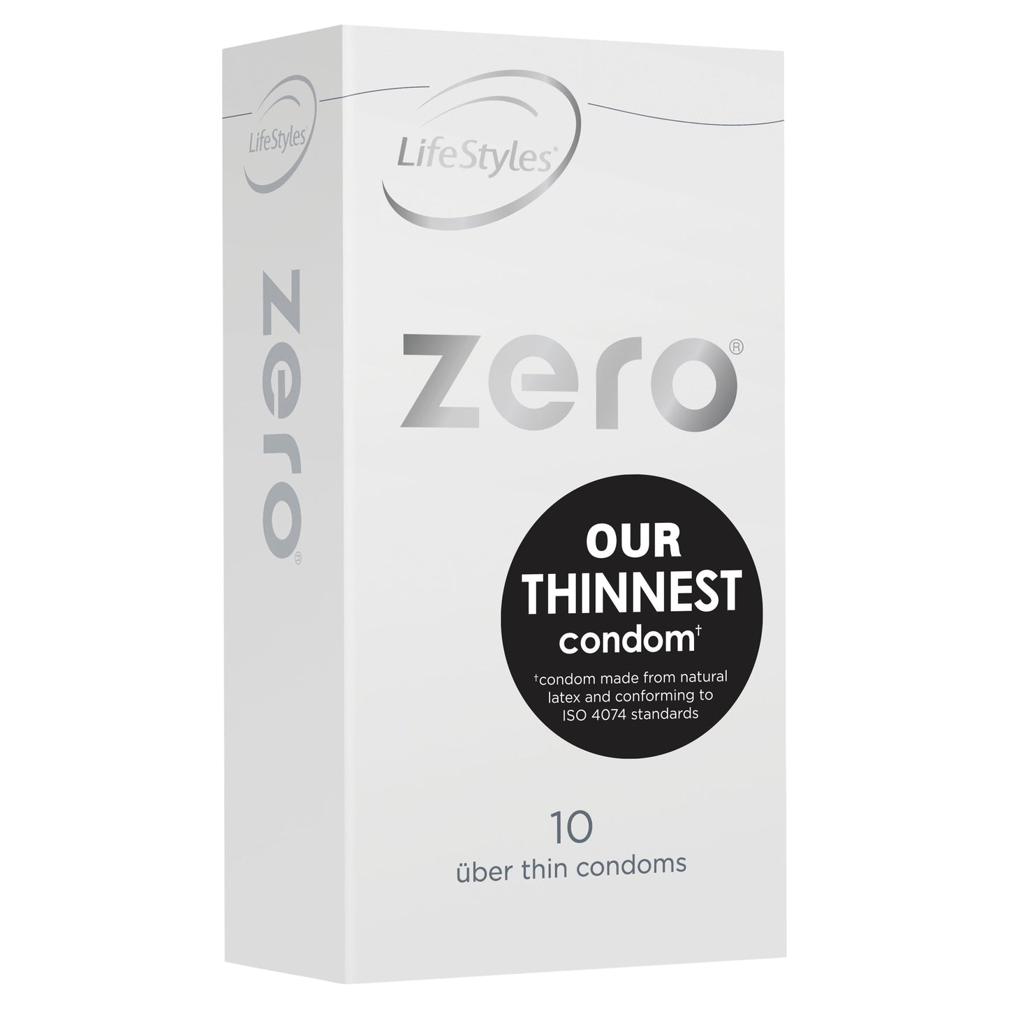 LifeStyles Zero Thin Lubricated Condoms – 52mm Condom 10 Pack > Essentials > Condoms - Tophatter Daily Deals