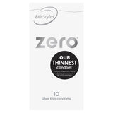 LifeStyles Zero Thin Lubricated Condoms – 52mm Condom 10 Pack > Essentials > Condoms - Tophatter Daily Deals
