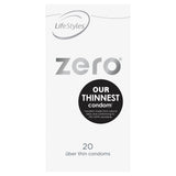 LifeStyles Zero Condoms – Uber Thin Lubricated Condoms 20 Pack > Essentials > Condoms - Tophatter Daily Deals