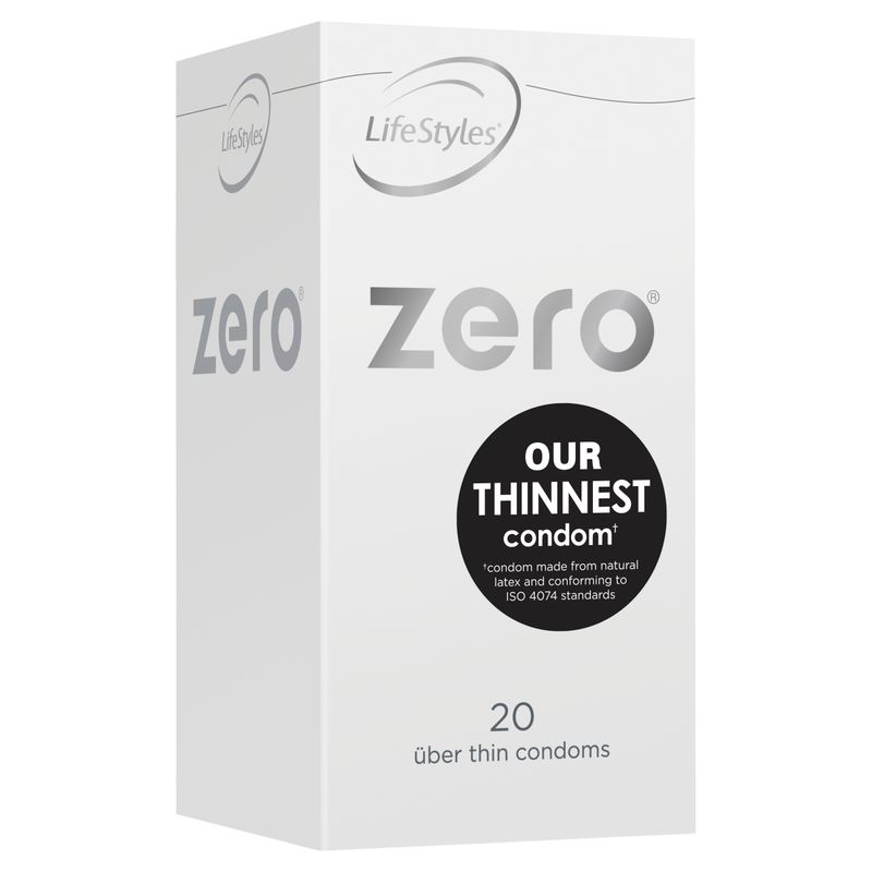 LifeStyles Zero Condoms – Uber Thin Lubricated Condoms 20 Pack > Essentials > Condoms - Tophatter Daily Deals
