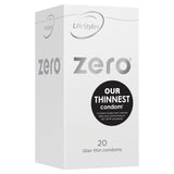 LifeStyles Zero Condoms – Uber Thin Lubricated Condoms 20 Pack > Essentials > Condoms - Tophatter Daily Deals