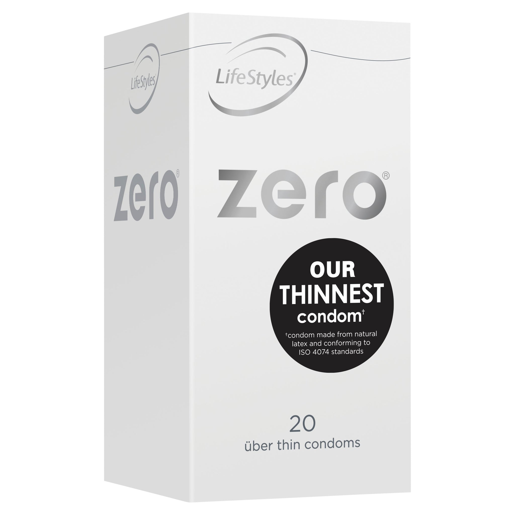 LifeStyles Zero Condoms – Uber Thin Lubricated Condoms 20 Pack > Essentials > Condoms - Tophatter Daily Deals