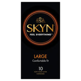 Skyn Large – Extra Comfort Polyisoprene Condoms 56mm 10 Pack > Essentials > Condoms - Tophatter Daily Deals