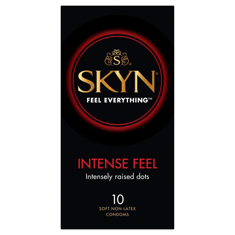 Skyn Intense Feel Condoms – Textured with Raised Dots 10 Pack > Essentials > Condoms - Tophatter Daily Deals