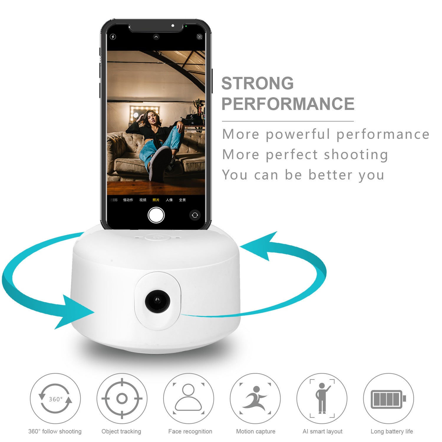 360° Rotate and Live PTZ 0 - Tophatter Daily Deals