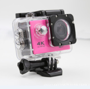 4K HD Waterproof Sport Camera Red 0 - Tophatter Daily Deals