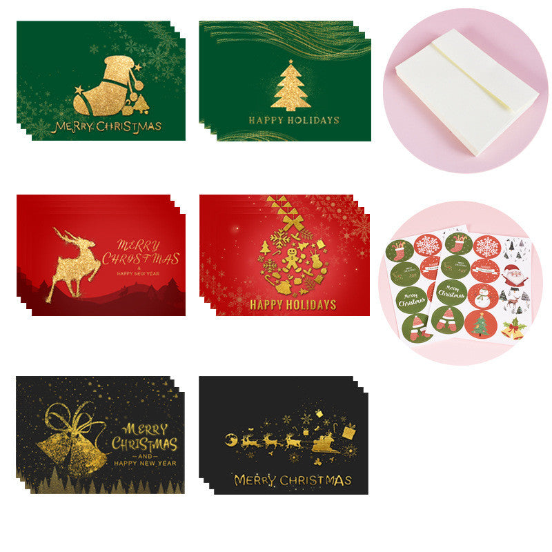 24 set Christmas cards 2style 0 - Tophatter Daily Deals