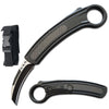 Tactical Auto Karambit Talon Dual Action OTF Carbon Fiber Knife Collectible Weapons - Tophatter Daily Deals