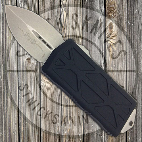 Microtech - EXOCET STONEWASH STANDARD - 157-10 Automatic Knives - Tophatter Daily Deals