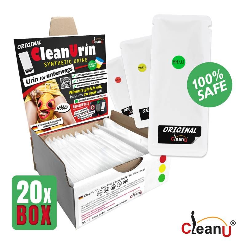 CleanUrin 25ml Synthetic Urine Sachet for Discreet Use Drug Screening - Tophatter Daily Deals