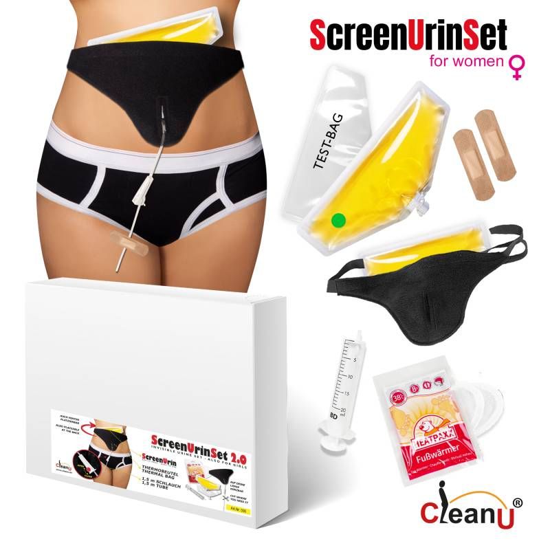 ScreenUrin Set For Her with 1.5m Tube and 80ml Urine Drug Screening - Tophatter Daily Deals