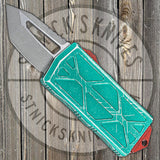 Microtech Exocet - Bounty Hunter - Tanto Apocalyptic Finish Blade - 158-10BH Automatic Knives - Tophatter Daily Deals