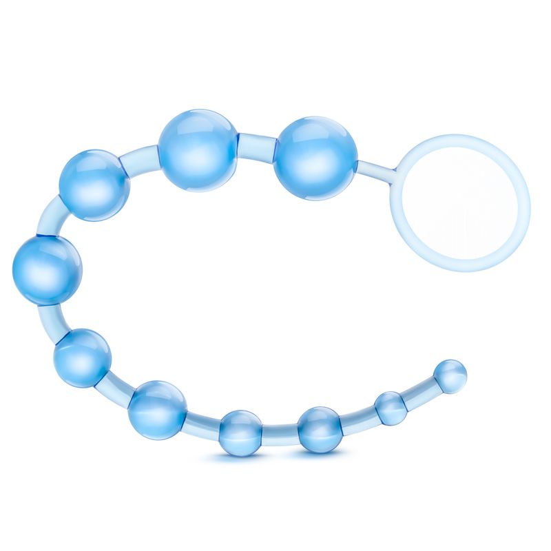 B Yours Basic Beads Blue 10 Gradual Beads > Anal Range > Anal Beads - Tophatter Daily Deals