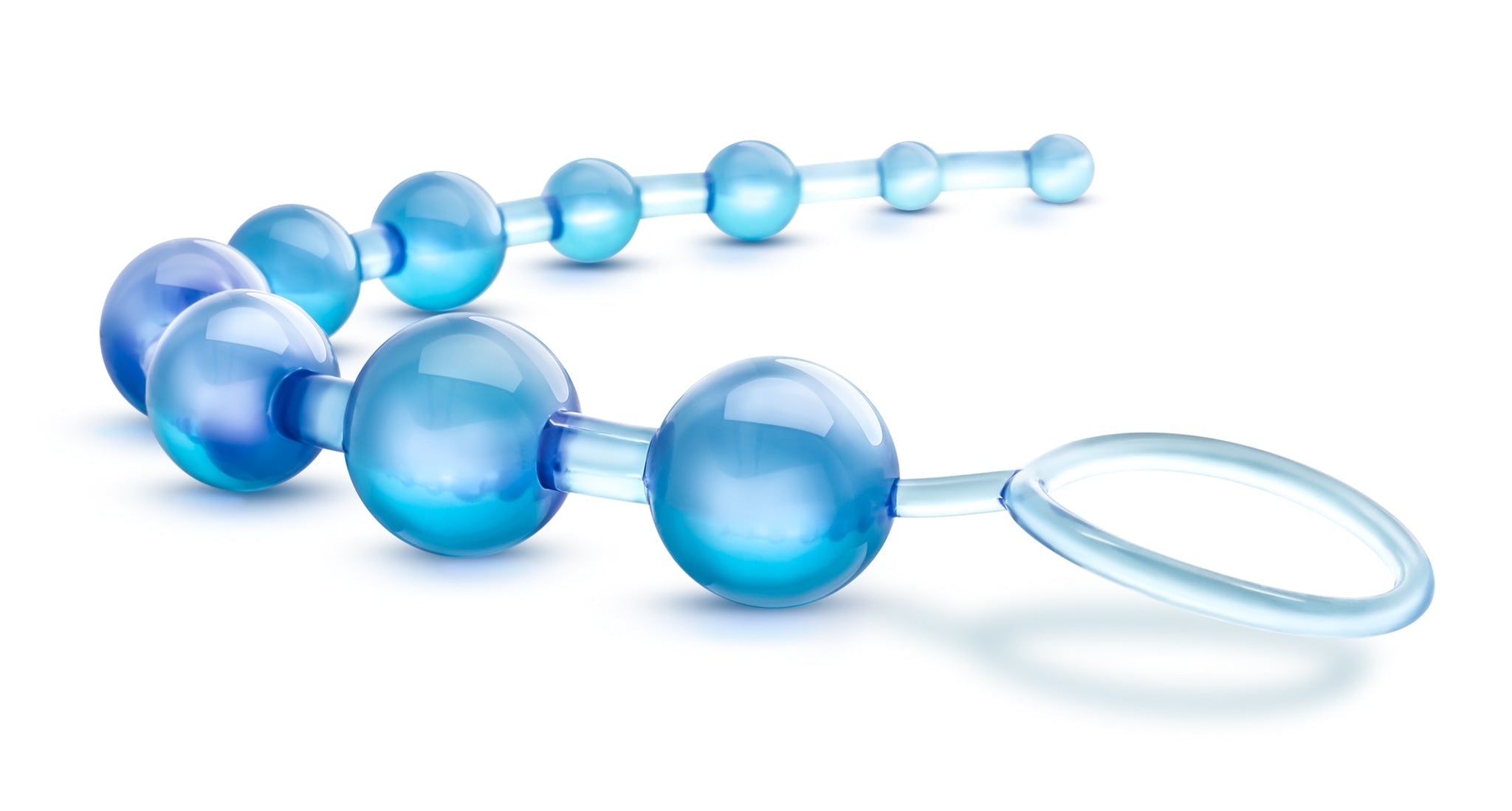 B Yours Basic Beads Blue 10 Gradual Beads > Anal Range > Anal Beads - Tophatter Daily Deals