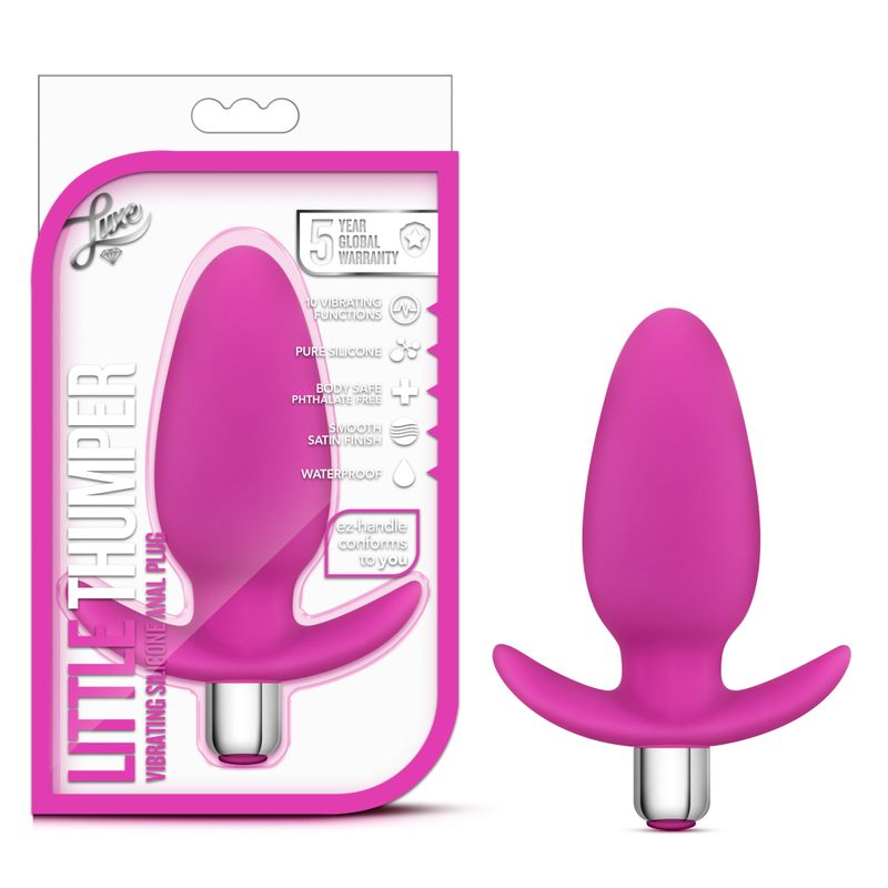 Luxe Little Thumper – Waterproof Vibrating Anal Plug with Removable Bullet > Anal Range > Vibrating Butt Plugs - Tophatter Daily Deals