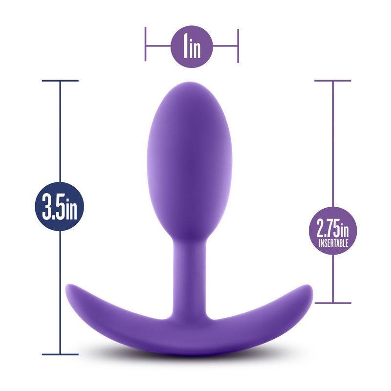 Luxe Wearable Vibra Slim Plug Small – Wearable Anal Plug > Anal Range > Butt Plugs - Tophatter Daily Deals