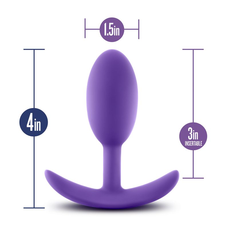 Luxe Wearable Vibra Slim Plug Medium – Silent Vibrating Anal Plug > Anal Range > Vibrating Butt Plugs - Tophatter Daily Deals