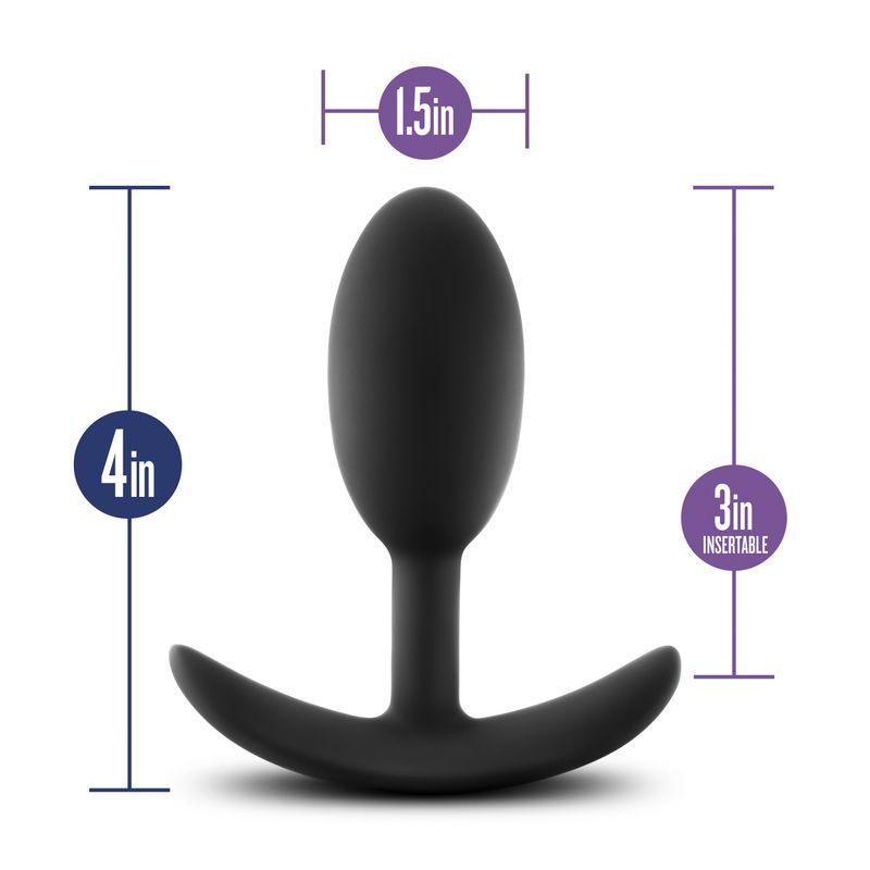 Luxe Wearable Vibra Slim Plug Medium – Wearable Anal Plug > Anal Range > Butt Plugs - Tophatter Daily Deals