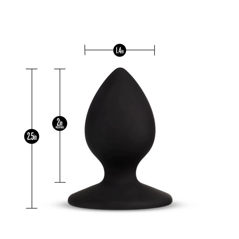 Temptasia Slave Plug Black Anal Toy > Anal Range > Butt Plugs - Tophatter Daily Deals