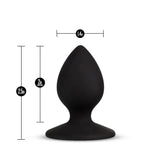 Temptasia Slave Plug Black Anal Toy > Anal Range > Butt Plugs - Tophatter Daily Deals