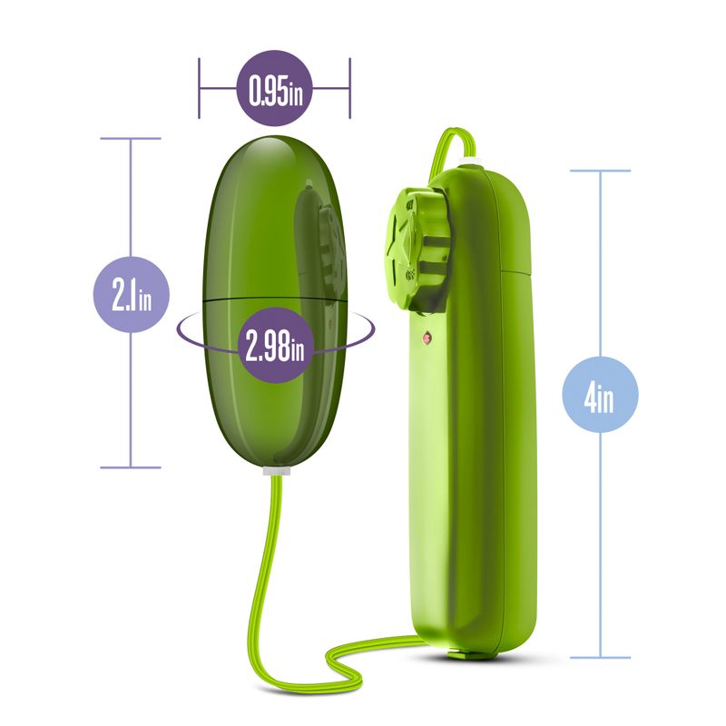 B Yours Power Bullet Lime - Powerful Waterproof Vibrator > Vibrators > Mini Vibrators - Tophatter Daily Deals