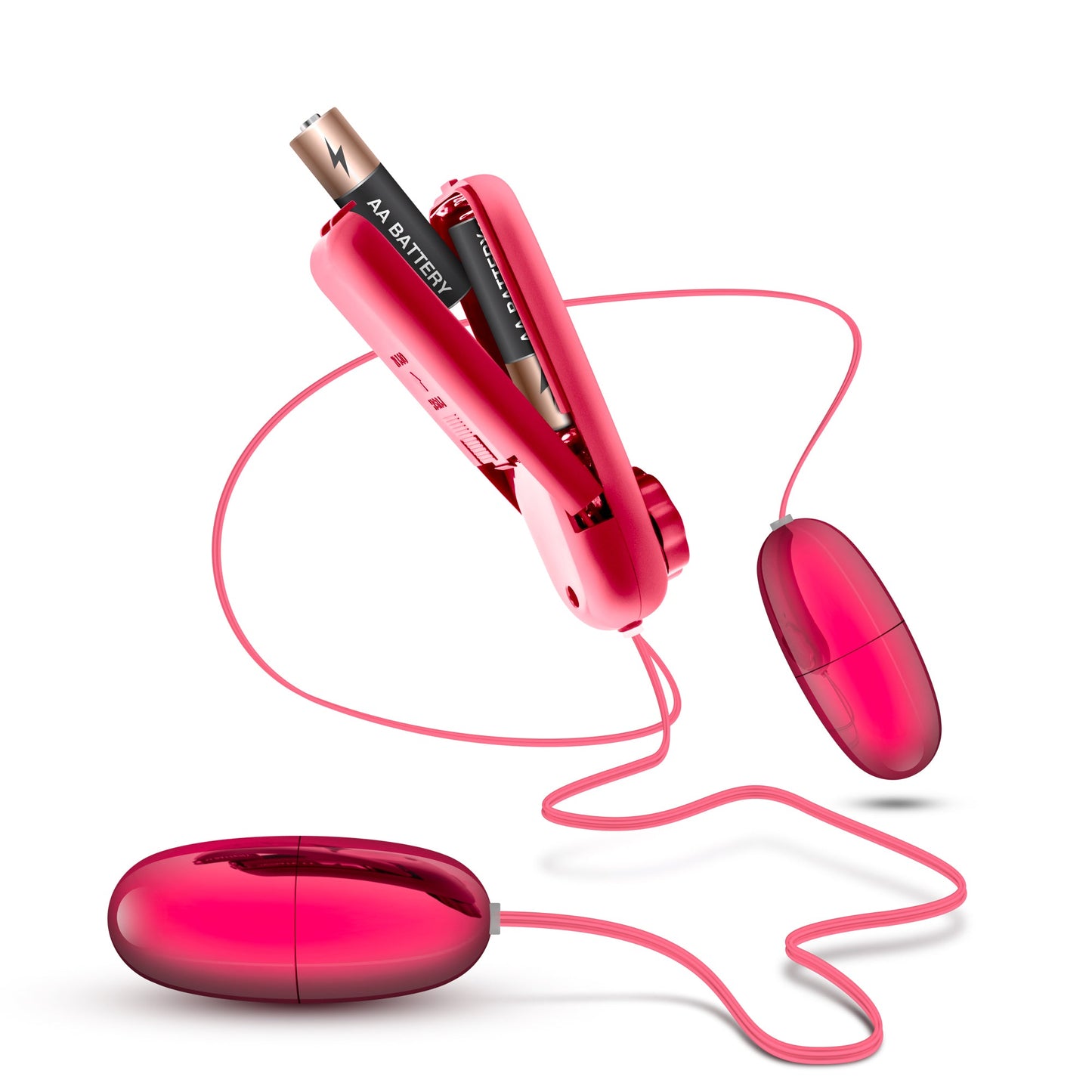 B Yours Double Pop Eggs Cerise Vibrating Pleasure Set > Vibrators > Mini Vibrators - Tophatter Daily Deals