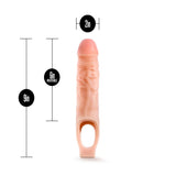 Performance 9 Inch Cock Sheath Penis Extender with Vanilla Scent > Sex Toys For Men > Penis Sleeves - Tophatter Daily Deals