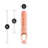 Performance 9 Inch Cock Sheath Penis Extender with Vanilla Scent > Sex Toys For Men > Penis Sleeves - Tophatter Daily Deals
