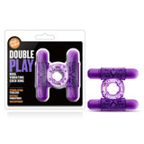 Play With Me Double Play – Dual Vibrating Cock Ring > Cock Ring > Vibrating - Tophatter Daily Deals