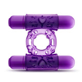 Play With Me Double Play – Dual Vibrating Cock Ring > Cock Ring > Vibrating - Tophatter Daily Deals