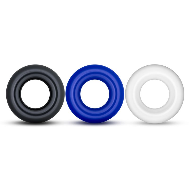 Stay Hard Donut Rings - 3 Pack > Cock Ring > Sets - Tophatter Daily Deals
