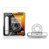Stay Hard Vibrating Super Clitifier - Vibrating Cock Ring - Clear > Cock Ring > Vibrating - Tophatter Daily Deals