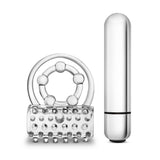 Stay Hard Vibrating Super Clitifier - Vibrating Cock Ring - Clear > Cock Ring > Vibrating - Tophatter Daily Deals