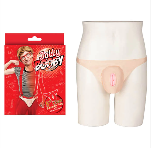 Jolly Booby Inflatable Pussy – Compact Inflatable Sex Toy Made from Body-Safe Vinyl > Novelties > Gag Gifts - Tophatter Daily Deals