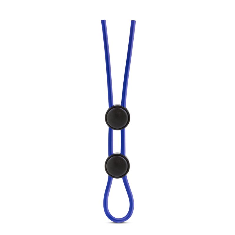 Stay Hard Silicone Double Loop (Blue) – Adjustable Cock Ring > Cock Ring > Adjustable - Tophatter Daily Deals