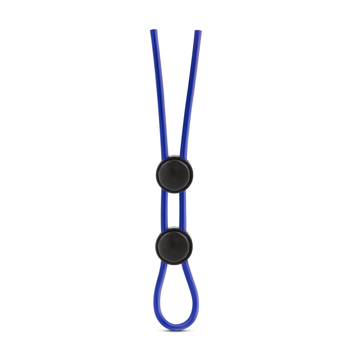 Stay Hard Silicone Double Loop (Blue) – Adjustable Cock Ring > Cock Ring > Adjustable - Tophatter Daily Deals