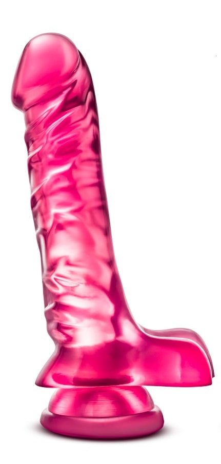 B Yours Basic 8 Pink Realistic Dildo with Suction Cup > Dildos > Realistic Dildos - Tophatter Daily Deals