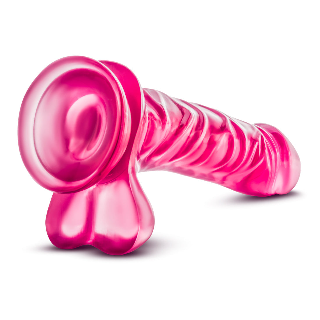 B Yours Basic 8 Pink Realistic Dildo with Suction Cup > Dildos > Realistic Dildos - Tophatter Daily Deals