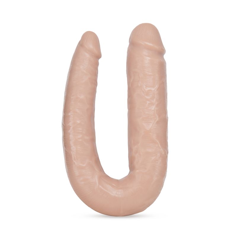 Dr. Skin Dr. Double – Soft U-Shaped Double Penetration Dildo > Dildos > Double Dildos - Tophatter Daily Deals