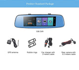 8 Inch 4G Android cloud mirror driving recorder 0 - Tophatter Daily Deals