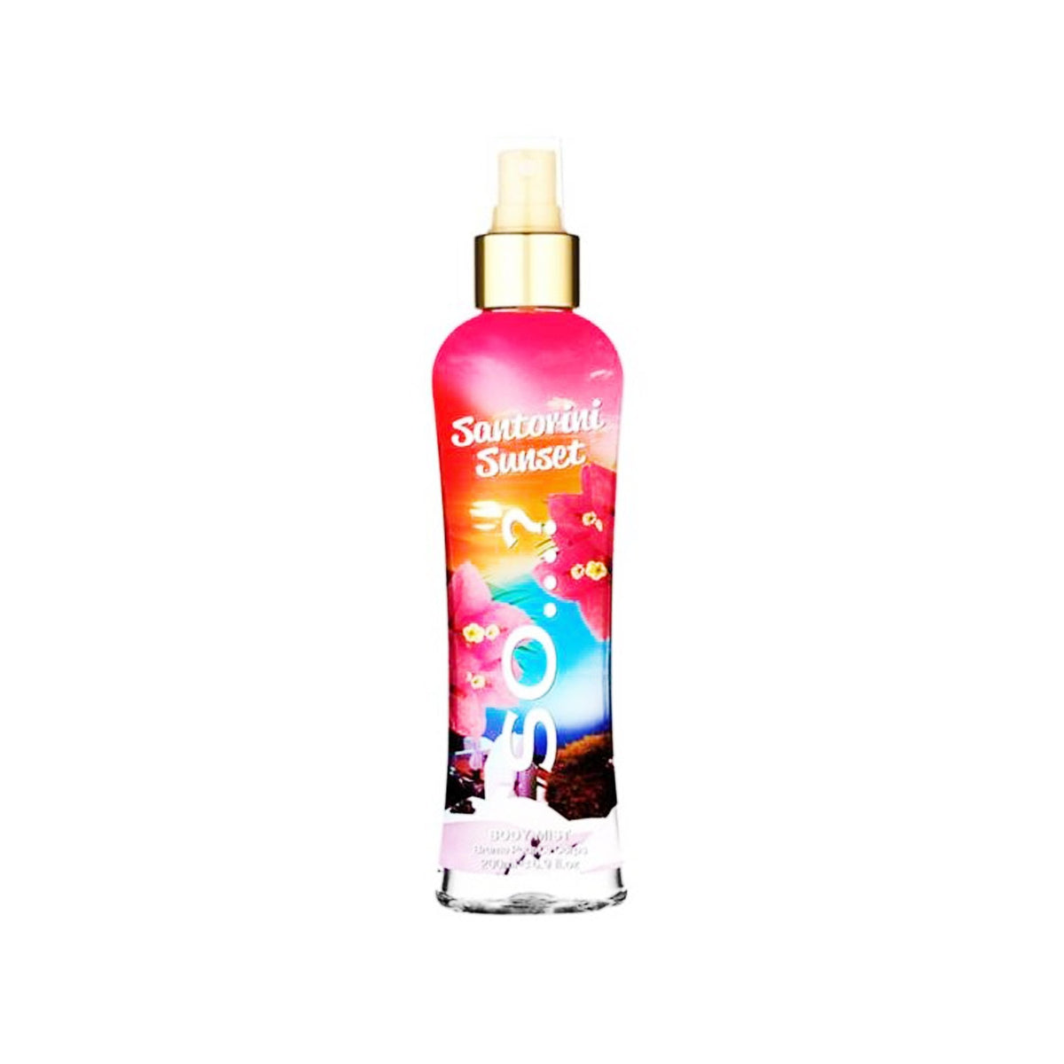 Summer Escapes Santorini Sunset Body Mist 200ml Spray Default Title - Tophatter Daily Deals
