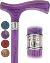 Royal Canes Fritz: Full-Color Wood Stain Collection (Matching Handle & Shaft) Fritz Handle Walking Canes - Tophatter Daily Deals