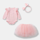 Baby Girl Korean style two piece set 0 - Tophatter Daily Deals