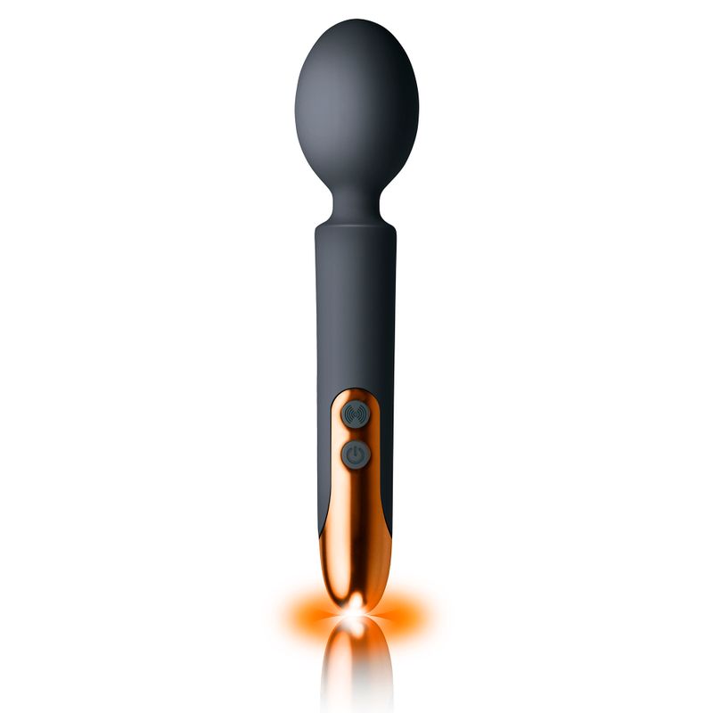 Oriel Rechargeable Wand – Luxury Silicone Rechargeable Wand Vibrator > Sex Toys > Massage Wands - Tophatter Daily Deals