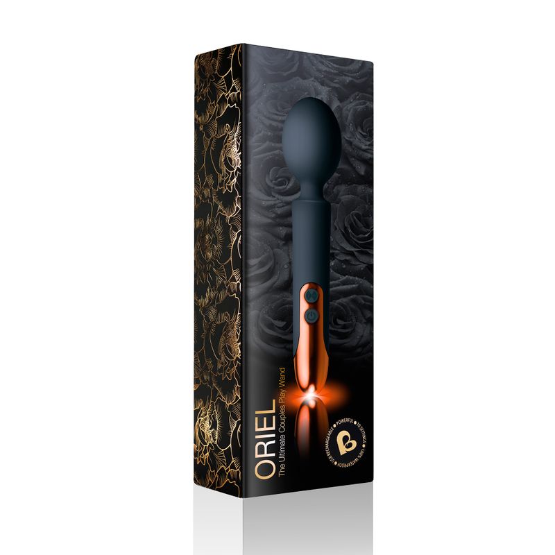 Oriel Rechargeable Wand – Luxury Silicone Rechargeable Wand Vibrator > Sex Toys > Massage Wands - Tophatter Daily Deals