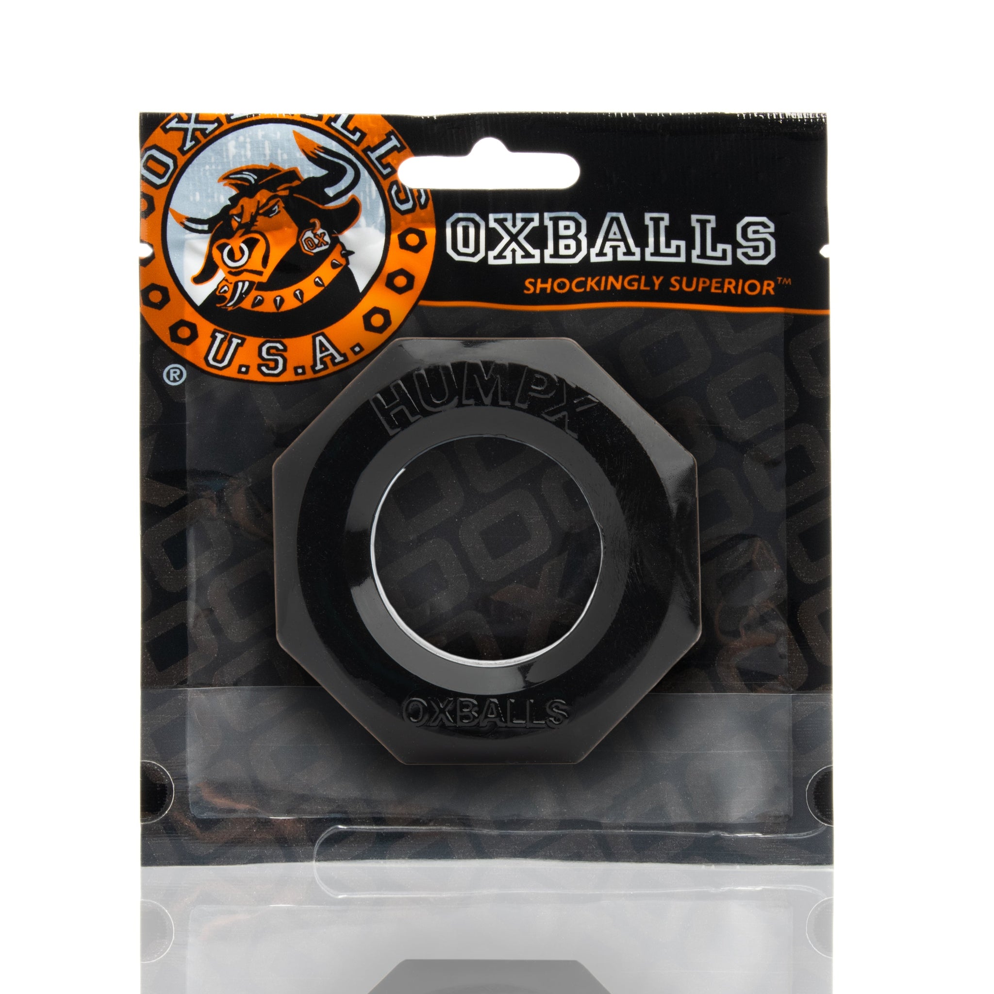 Humpx Cockring (Black) – Super Stretch Cockring > Cock Ring > Single - Tophatter Daily Deals