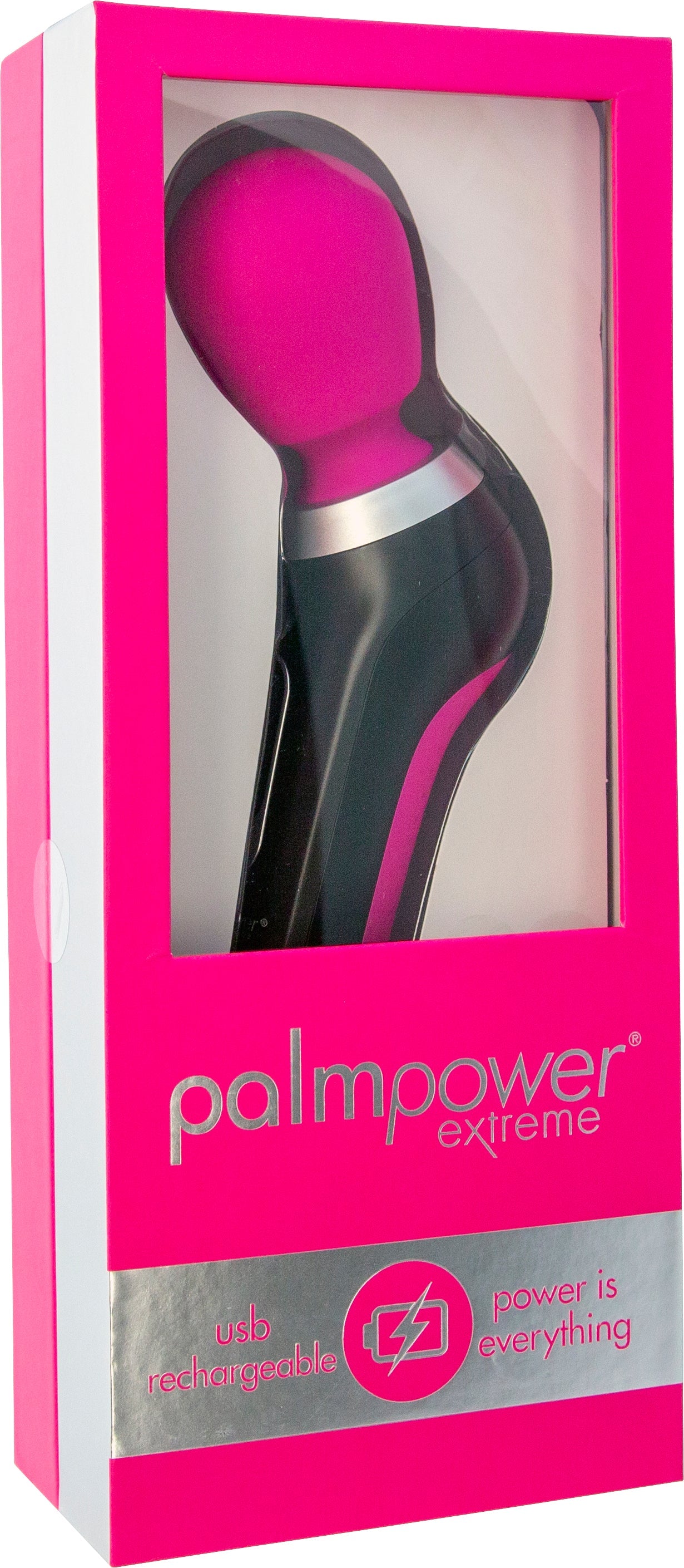 PalmPower Extreme Pink – Powerful Massage Wand > Sex Toys > Massage Wands - Tophatter Daily Deals