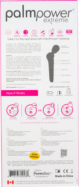 PalmPower Extreme Pink – Powerful Massage Wand > Sex Toys > Massage Wands - Tophatter Daily Deals