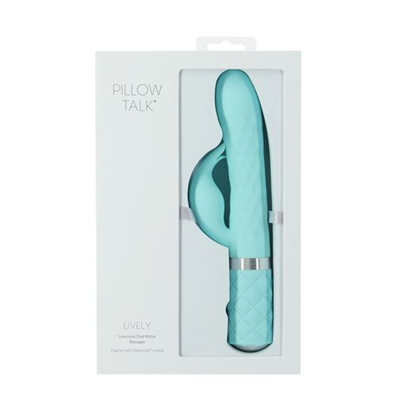 Pillow Talk Lively Teal Rabbit Vibrator > Vibrators > Ladies > Rabbit - Tophatter Daily Deals