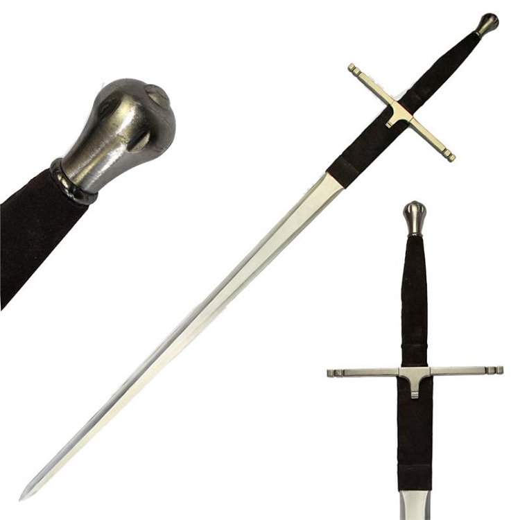 William Wallace Brave Heart Claymore Replica Sword - TOPHATTER'S ARMORY DEALS Collectible Weapons - Tophatter Daily Deals